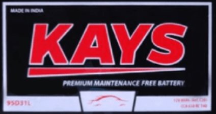 Kays battery logo